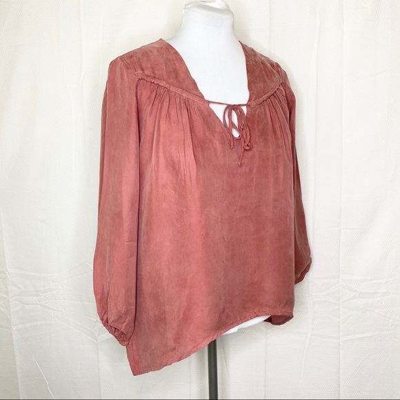 Young Fabulous Broke Peasant Tunic Blouse -‎ M - Picture 6 of 8